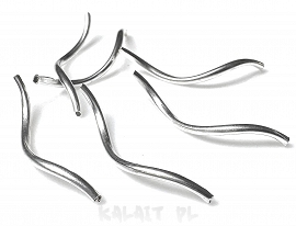 Rurki dystansowe skręcone cienkie 3cm 10szt.-CH206