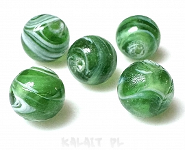 Weneckie malowane - kulki 1cm - 1szt. - SW345