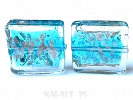 Weneckie kwadraty gold - 2cm - SW445