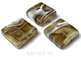 Weneckie malowane - kwadraty 1,5cm - SW193