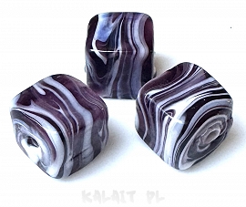 Weneckie malowane - kostki - 1cm - 1szt. - SW245