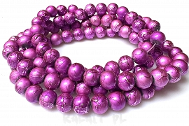 Sznur spectra kule 0,8cm 110szt. różowe - KS527