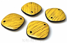 Imitacja drewna - żółte - 5szt. - PLA114 