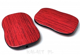 Imitacja drewna - czerwone - 2szt. - PLA63 