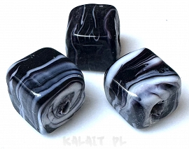 Weneckie malowane - kostki 1,2cm - 1szt. - SW266