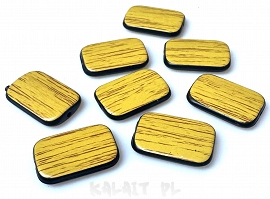 Imitacja drewna - żółte - 8szt. - PLA19 