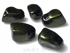 Akrylowe mazane koraliki 1,5cm 5szt.-AK73