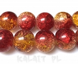 Sznur crackle kule 1,0cm 43szt.-KS274