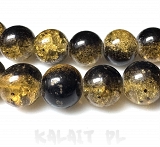 Sznur crackle kule 1,0cm 43szt.-KS454