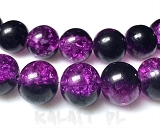 Sznur crackle kule 1,2cm 37szt.-KS403