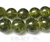 Sznur crackle kule 1,2cm 37szt.-KS260