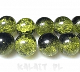 Sznur crackle kule 1,2cm 34szt.-KS631