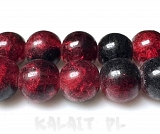 Sznur crackle kule 1,2cm 37szt.-KS401