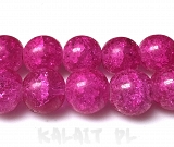 Sznur crackle kule 1,2cm  37szt.-KS347