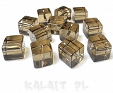 Sznur kostki szklane 0,8cm 40szt. - KS87-H