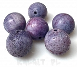 Koral naturalny fiolet kula1,4cm - 1szt. -K37