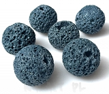 Lawa Wulkaniczna kule 1,4cm - 2szt. - K703A