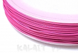 Linka stalowa róż matowy 0,38mm 6m - LSP16A