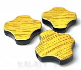 Imitacja drewna - żółte - 3szt. - PLA171 