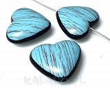 Imitacja drewna - niebieskie - 2szt. - PLA86 