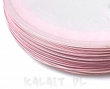 Linka stalowa różowa matowa 0,38mm 6m - LSP6A