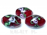Lampwork owal 1,5cm - SW458