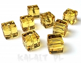 Zirconia AAA+ kostka -0,6x0,6cm gold - SRY6