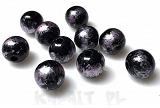 Akrylowe mazane koraliki kulki 0,8cm 10szt.-AK79