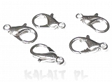 Zapięcie karabińczyk ozdobny 1cm 5szt.-CH049