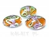 Lampwork owal 1,5cm - SW459