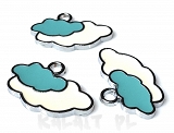 Charms bali zawieszka Chmurki - CZ122 