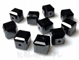 Zirconia AAA+ kostka -0,6x0,6cm black - SRY19