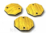 Imitacja drewna - żółte - 5szt. - PLA90 