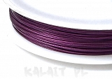 Linka stalowa fioletowa 0,45mm 6m - LSP12
