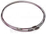 Obroża choker fioletowa 46cm - OB10