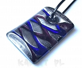 Szkło weneckie - wisior 3x4,5cm - SW16