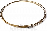 Obroża choker złota 46cm - OB09