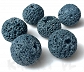 Lawa Wulkaniczna kule 1,4cm - 2szt. - K703A