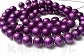 Sznur spectra kule 1cm 83szt. fioletowe - KS608 