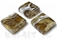 Weneckie malowane - kwadraty 2cm - SW339