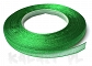 Wstążka szyfonowa zielona 0,6cm 4m - WS10