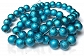 Sznur spectra kule 1cm 83szt. turkusowe - KS537