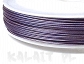 Linka stalowa fioletowa 0,45mm 6m - LSP25