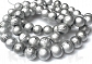 Sznur spectra kule 1,2cm 65szt. srebrne - KS546