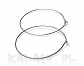 Baza kolczyka 3,5cm 2szt.-CH105