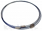 Obroża choker granatowa 46cm - OB17