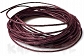 Sznurek woskowany 1mm 5m - BORDOWY