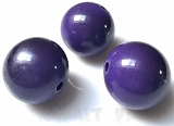 Metaliczne kule 2cm fioletowe - AK144