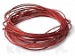 Lniany sznurek 1,0mm -3m czerwony - LEN8