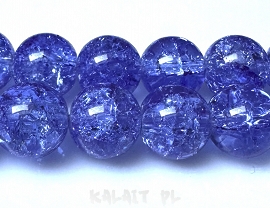 Sznur crackle kule 1,2cm 37szt.-KS708a